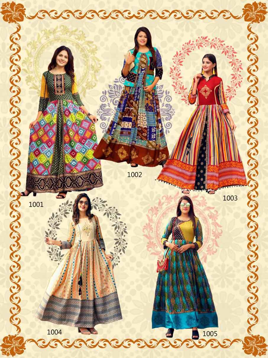 Taj Vol-2 Aradhna Printed Embroidery Kurti Manufacturer Taj Vol-2 Aradhna Printed Embroidery Kurti Manufacturer